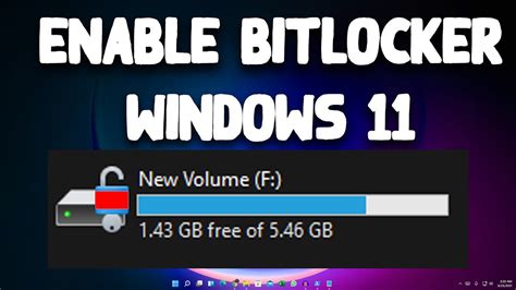 How To Enable BitLocker Drive Encryption On Windows 11 YouTube