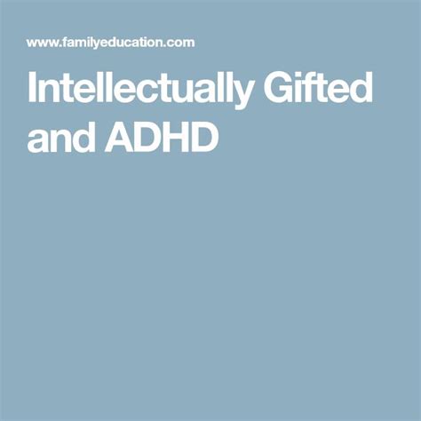 Pin On Ted With Adhd Add