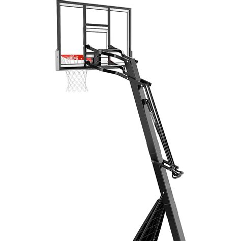 Spalding Accuglide 54 In Portable Acrylic Basketball Hoop Academy
