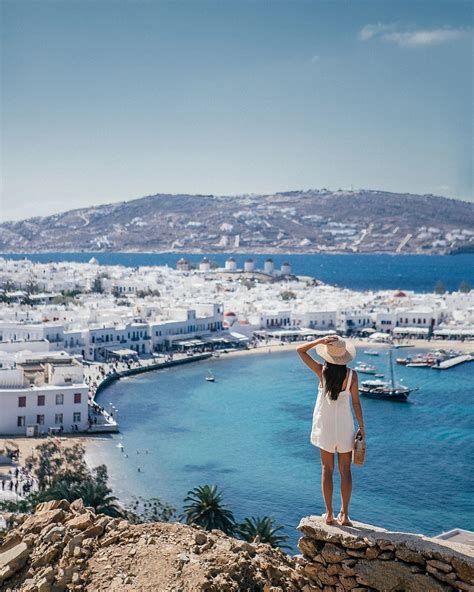 Mykonos Town Viewpoint Travel Guide To The Greek Islands Mykonos