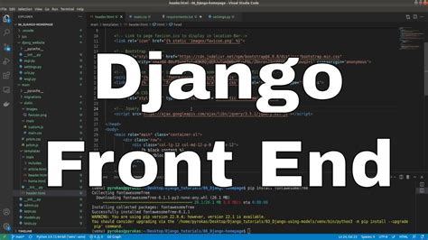 Django Tutorial Styling Our Django Website With Css Framework