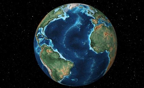 Ancient Earth Globe See What The World Looked Like From Space In The