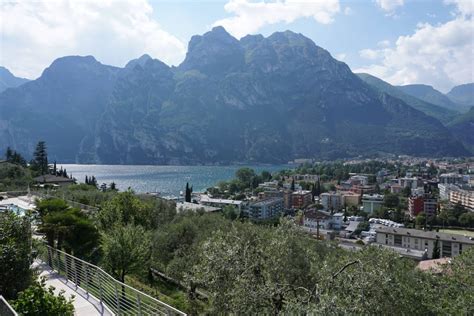 Ausblick Von Der Terrasse Panoramic Hotel Benacus Riva Del Garda