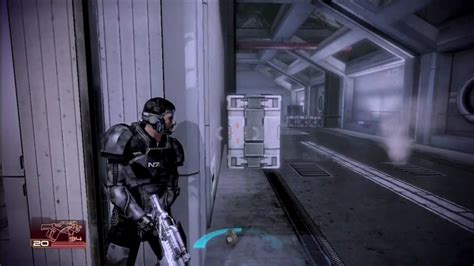 Mass Effect 2 Cryo Submachine Gun Battle Youtube