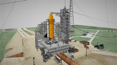 Nasa Kennedy Space Center 39b Buy Royalty Free 3d Model By Squir3d 5cc7bcd Sketchfab Store