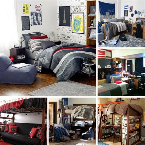 20 No-Fuss Dorm Rooms for Guys - Raising Teens Today