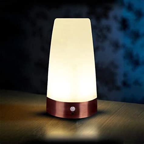 Auraglow Wireless Pir Motion Sensor Table Lamp Super Bright Led