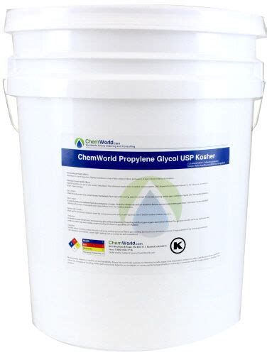 There are four different propylene glycol. Chemworld Food Grade Propylene Glycol USP - 5 Gallons | eBay
