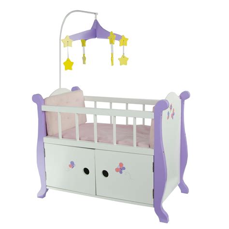 Olivias Little World Princess Baby Doll Furniture Nursery Crib Bed