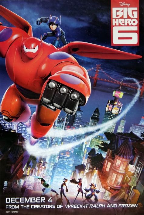 Big Hero 6 Disney Movie Poster