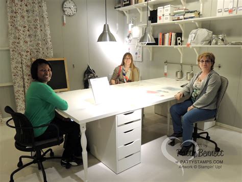 We're getting close to being finished with my craft room/office! IKEA Field Trip for Craft Room Storage Ideas - Patty Stamps