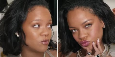 Watch Rihannas No Makeup Makeup Tutorial Video Popsugar Beauty