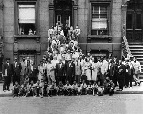 57 Jazz Musicians In Harlem New York City 1958 [1600 1280] Art Kane Harlem New York Harlem