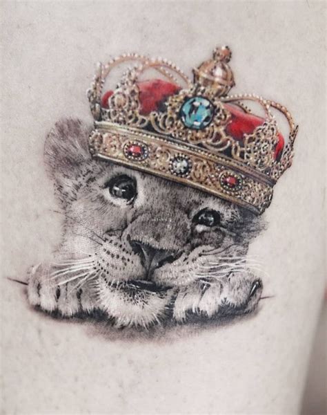 Lioness And Cub Tattoo Lion Cub Tattoo Lion Tattoo Meaning Cubs