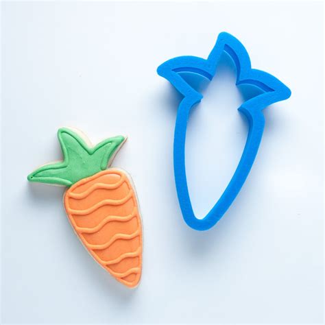 Carrot Cookie Cutter Etsy Uk