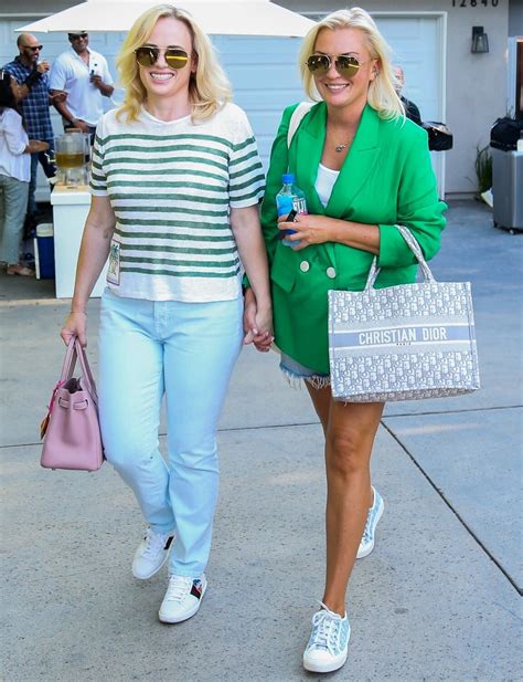 Rebel Wilson And Girlfriend Ramona Aguma Hold Hands As They Step Out Together In Matching Looks