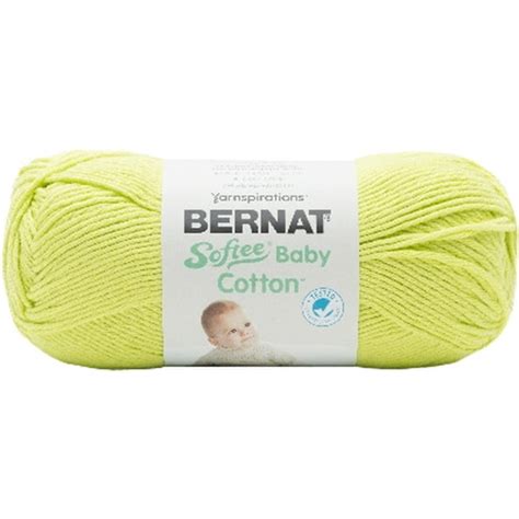 Bernat Softee Baby Cotton Yarn 120g42oz Granny Smith Walmart