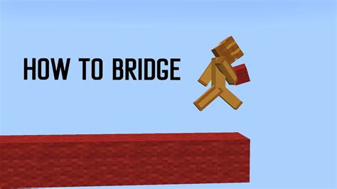How To Speed Bridge Minecraft Bedrock Youtube