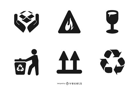 Common Signs And Symbols Set Vector Download