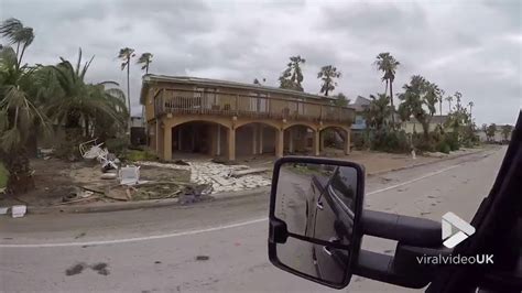 Viral Video Uk Hurricane Harvey Aftermath In Rockport Texas Youtube