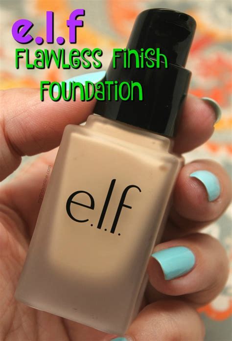 Elf Oil Free Spf 15 Flawless Finish Foundation Review And Swatches