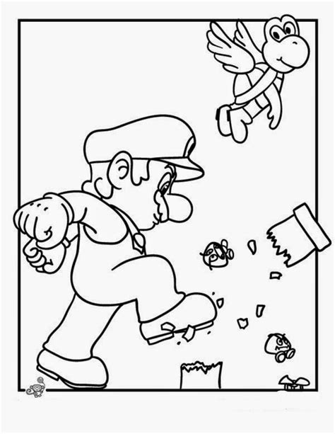 Deloix's modern interpretation of the original super mario bros. Online Coloring Super Mario Bros Coloring Pages For Kids ...