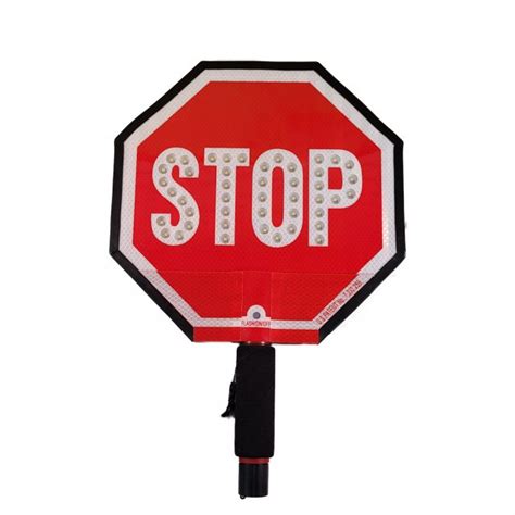 Stop Led Sign Caribbean Safety Products Ltd
