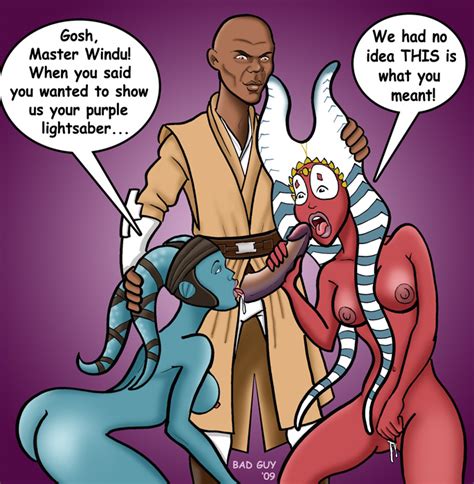 Rule If It Exists There Is Porn Of It Bad Guy Aayla Secura Jedi Jedi Master Mace