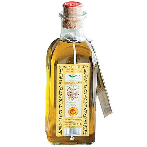 comprar aceite de oliva virgen extra ecológico dop baena botella 500 ml · nuÑez de prado