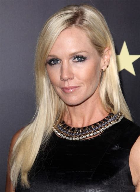 Jennie Garth At Age With Long Stylish Hair Tucked Behind One Ear