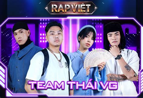 Màu Của Các đội Sau Nửa Vòng 1 Rap Việt Mùa 3