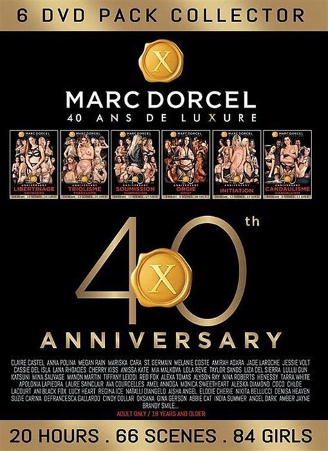 Marc Dorcel 40 Jaar Jubileum Verzamelings Pakket Erotiek 6 Dvd Dvd Niet Van Bol