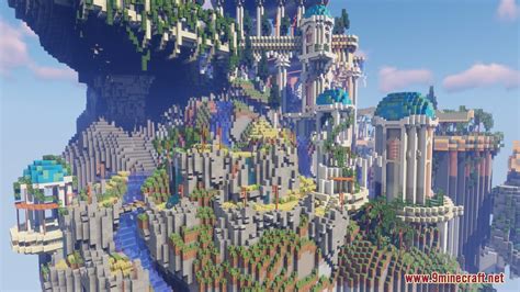 The Olymp Map The Abode Of The Gods Minecraft Net
