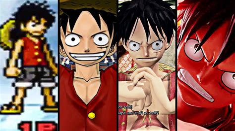 Evolution Of Luffy In Jump Games 2006 2019 Youtube