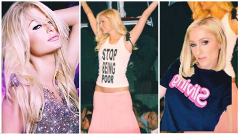 Paris Hilton Says Her Stop Being Poor Shirt Was Photoshopped Youtube