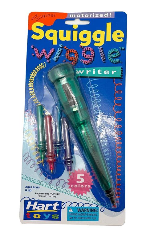 Squiggle Wiggle Writer The Original Vibrating Motorized Pen Ebay