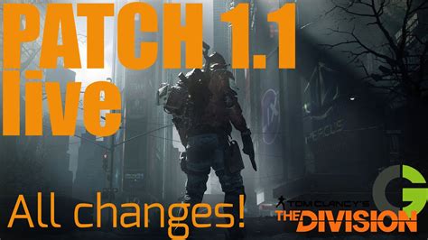 The Division Patch All Changes YouTube
