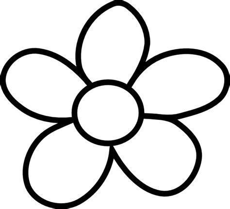 Free Flower Outline Cliparts Download Free Flower Outline Cliparts Png