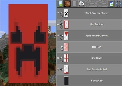 Scary Creeper Minecraft Designs Minecraft Banner Designs Minecraft