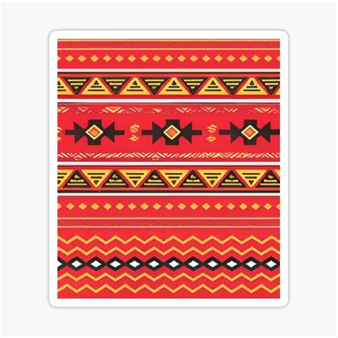 Igorot Pattern From The Philippines Sticker For Sale By Hypnootical
