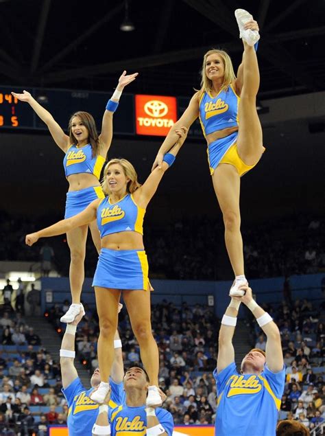 Amazing College Cheerleaders Showcase Incredible Body Control