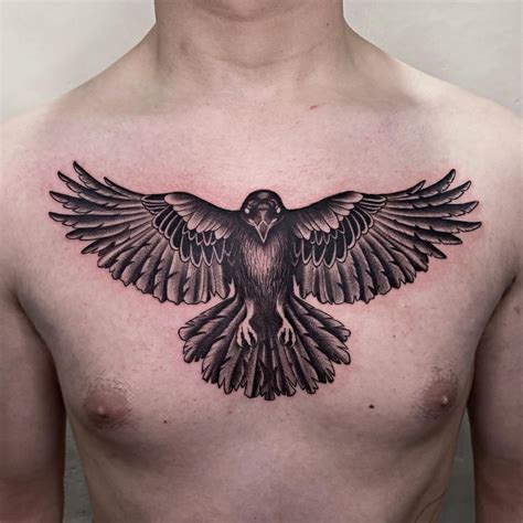Discover 73 Raven Tattoo Chest Best Ineteachers