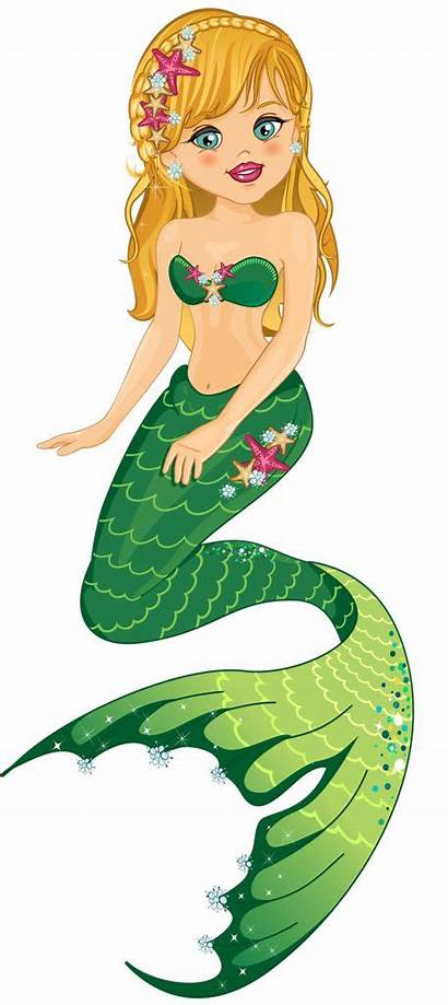 Mermaid Mermaids Clipart Drawings Clip Pretty Tale