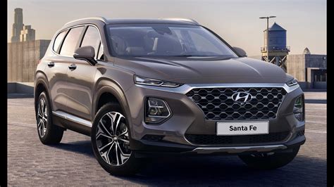 2019 Hyundai Santa Fe Exterior And Interior First Look Youtube