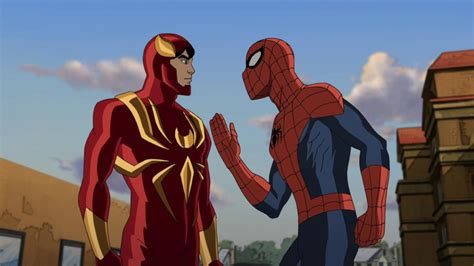 Ultimate Spiderman Iron Man Suit