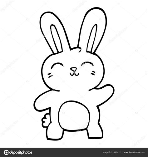 Cute Bunny Rabbit Drawing Cartoon Kripe87