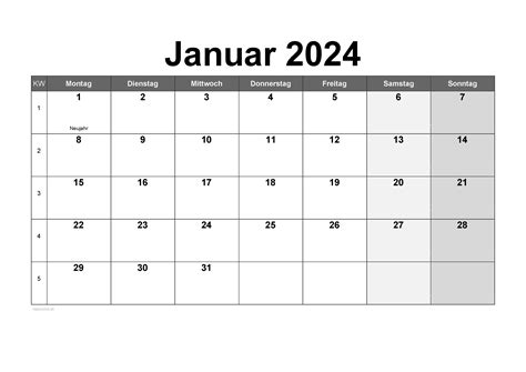 Kalender Januar 2023 Zum Ausdrucken Pdf Xls Png