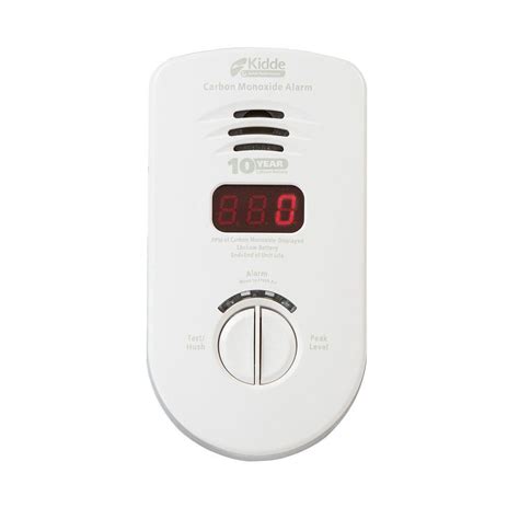 Change the battery or try replacing the device, yet keep the carbon monoxide detector operating. Kidde Worry Free Plug-In Carbon Monoxide Detector with 10 ...