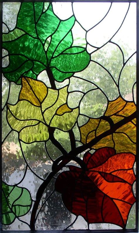 Fall Leaves Stained Glass Patterns