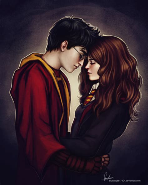 Harry Potter And Hermione Granger Fan Art